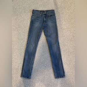 Rare Vintage Levi’s 510 Low Rise Jeans With Distr… - image 1